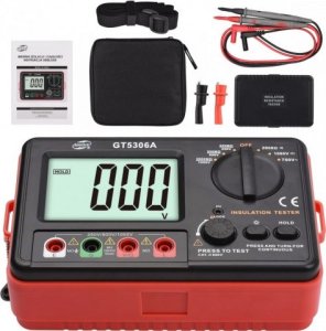 Kyoritsu Miernik rezystancji izolacji RCD AC DC LCD 3