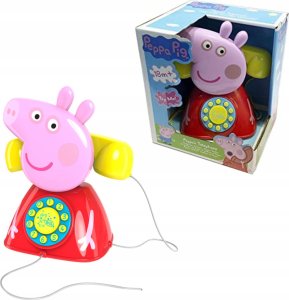 Świnka Peppa PEPPA PIG telefon gra i dzwoni 1684687 68714 /6 1