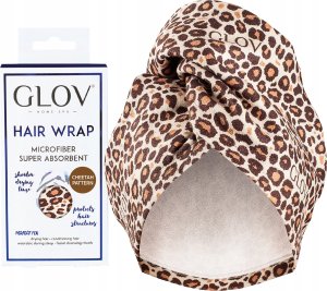 GLOV_Hair Wrap Soft turban na włosy Cheetah 1