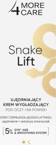 MORE4CARE_Snake Lift ujędrniający krem wygładzający pod oczy i na powieki 35ml 4