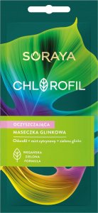 SORAYA_Chlorofil oczyszczająca maseczka glinkowa 8ml 1