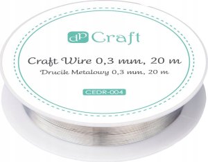 DP Craft Drucik metalowy DPCRAFT 0, 3mm 20m - srebrny 1