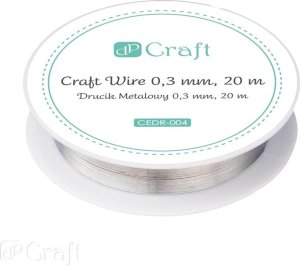 DP Craft Drucik metalowy DPCRAFT 0, 3mm 20m - srebrny 2