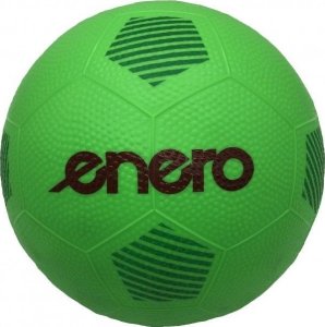 Enero PIŁKA GUMOWA NOŻNA 22CM ZIELONA ENERO 3