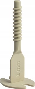 AWTools SYSTEM POZIOMOWANIA PŁYTEK BAZA PROSTA 1mm /100szt. PRO-LEVELING 3