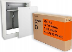 SZNS-2 SZAFKA NATYNKOWA Z MIEJSCEM NA STEROWANIE 6 OBWODÓW SZER X WYS X GŁ 50X765X148 SIGMA-LI  // TG.SZNS-2 2