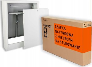 SZNS-3 SZAFKA NATYNKOWA Z MIEJSCEM NA STEROWANIE 8 OBWODÓW SZER X WYS X GŁ 580X465X148 SIGMA-LI  // TG.SZNS-3 2