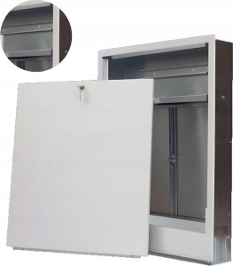 SZPMS-2 SZAFKA PODTYNKOWA Z MASKOWNICĄ I MIEJSCEM NA STEROWANIE 6 OBWODÓW SZER X WYS X GŁ 472X730(ZEW.) 430X730(WEW.) X120 SIGMA-LI // TG.SZPMS-2 3