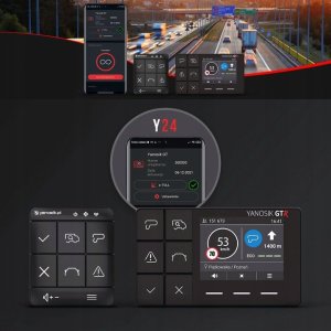 Wideorejestrator Yanosik S-Clusive Gtr Antyradar 5