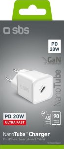 Ładowarka SBS Mobile SBS PD Reiselader 20W USB-C GaN weiß 2