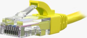 Wirewin INCA Patchkabel ICAT6-05TS   RJ45 Cat6 UTP Gelb 5.0m retail 5