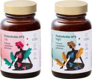 HEALTHLABS_SET ProbioticMe No.2 Day suplement diety 60 kapsułek + ProbioticMe No.2 Night suplement diety 60 kapsułek 1