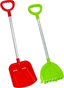 Baczek Łopatka + grabie aluminiowe MIX 2