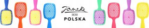 JANEKE_Grzebień do rozczesywania włosów Czarny 2