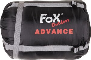 Fox Śpiwór "Advance" szaro-czarny 2
