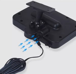 Ścienna lampa solarna SMT-F120-6COB pilot, czujnik ruchu i zmierzchu Ścienna lampa solarna SMT-F120-6COB pilot, czujnik ruchu i zmierzchu 7