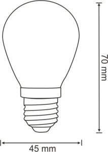 Girlanda ogrodowa LED żarówki przezroczyste 2szt. 308733 3