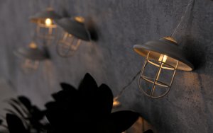 Girlanda ogrodowa LED na baterie Loft Goldlux 312877 5