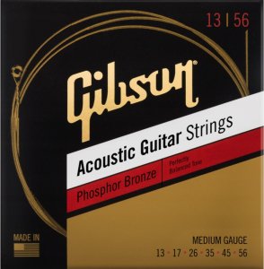 Struny do gitary akustycznej Gibson SAG-PB13 13-56 1