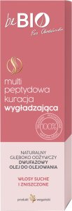 BE BIO_Ewa Chodakowska naturalny głęboko odżywczy dwufazowy olej do olejowania włosów z bio-peptydami 100ml 1