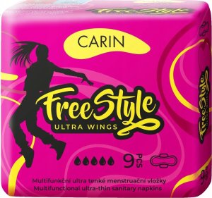 CARIN_Freestyle Ultra Wings podpaski higieniczne 9szt 1