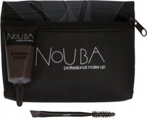 NOUBA_SET Brow Improver 30 Eyebrow Cream + Double Ended Applicator + Stencils żel do stylizacji brwi + pędzelek do brwi + szablony 1