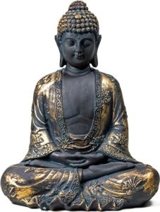 FIGURKA MEDYTUJACY BUDDA JAPONIA 22cm 1