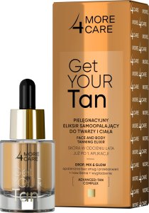 MORE4CARE_Get Your Tan eliksir samoopalający do twarzy i ciała 15ml 1