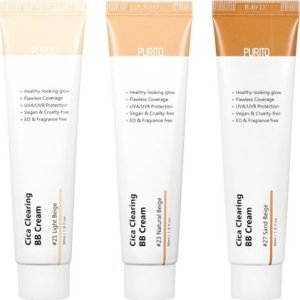 PURITO_Cica Clearing BB Cream regenerujący krem BB z wąkrotą azjatycką #23 Natural Beige 30ml 5