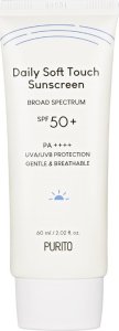 PURITO_Daily Soft Touch Sunscreen SPF 50+ PA++++ codzienny krem przeciwsłoneczny z ceramidami 60ml 1