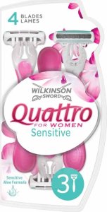 WILKINSON_My Intuition Quattro Smooth Sensitive jednorazowe maszynki do golenia 3szt 1