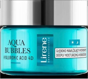 Lirene LIRENE_Aqua Bubbles Hyaluronic Acid 4D głęboko nawilżający hydrokrem do każdego rodzaju skóry 50ml 3