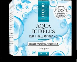 Lirene LIRENE_Aqua Bubbles Hyaluronic Acid 4D głęboko nawilżający hydrokrem do każdego rodzaju skóry 50ml 4