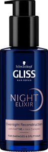 GLISS_Night Elixir Reconstruction regenerująca kuracja na noc bez spłukiwania do włosów zniszczonych i rozdwojonych końcówek 100ml 1