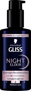GLISS_Night Elixir Reconstruction regenerująca kuracja na noc bez spłukiwania do włosów zniszczonych i rozdwojonych końcówek 100ml 2