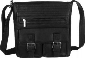 Skórzana listonoszka męska NoSize 2