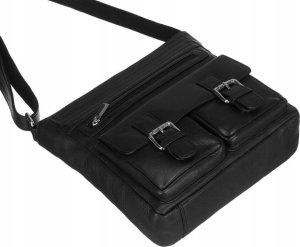 Skórzana listonoszka męska NoSize 7