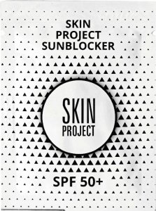 SKIN PROJECT_Tattoo SunBlocker lekki krem przeciwsłoneczny SPF 50+ do tatuażu 10 x 3ml 1