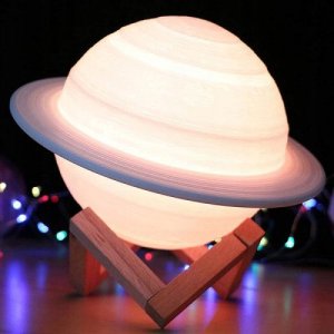 Orion Lampka nocna biurkowa Saturn 3D 12 cm 3