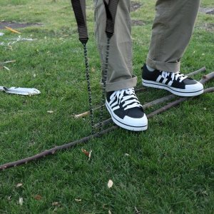 Piła łańcuchowa Xtech Piła piłka ręczna łańcuchowa do drewna 33 ząbki 105 cm XTECH Survival (moro) 8