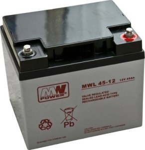 MW Power Akumulator AGM AGM 12V/45Ah 10-12 lat 1