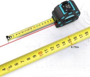 Mileseey Dalmierz laser - 40m, miarka 5m 3
