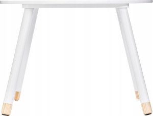 Atmosphera Biały stolik dziecięcy, okrągły - 43 cm, Ø 60 cm 2