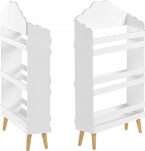 Atmosphera Biały regał do przechowywania - 3 poziomy, 58 x 18 x 100 cm 22