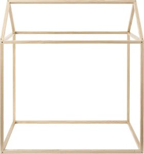 Atmosphera Drewniany domek dla dzieci, dekoracja - 115 x 66 x 126 cm 12