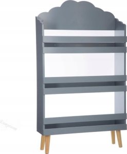 Atmosphera Szary regał do przechowywania - 3 poziomy, 58 x 18 x 100 cm 6