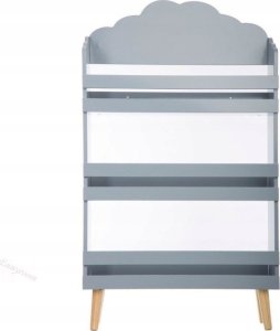 Atmosphera Szary regał do przechowywania - 3 poziomy, 58 x 18 x 100 cm 7