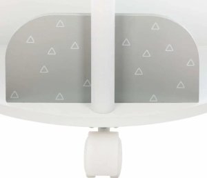 Atmosphera Szafka na książki dla dzieci, regał drewniany, regał, okrągła półka na książki, półki do pokoju dziecięcego, szafka na kółkach 6