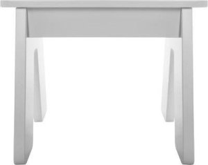 Atmosphera Biały stolik do pokoju dziecięcego, drewniany stolik, krzesełka dla dzieci, biały stolik, stolik ze schowkiem, meble dziecięce 3