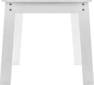 Atmosphera Biały stolik do pokoju dziecięcego, drewniany stolik, krzesełka dla dzieci, biały stolik, stolik ze schowkiem, meble dziecięce 4